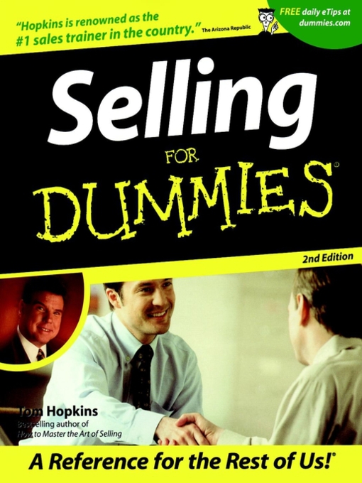 Title details for Selling For Dummies by Tom Hopkins - Available